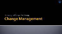 Change Management part 1